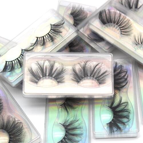 Damepapil Full Strip Faux Mink 10/20/30/50/100 Pairs Lot 25mm Eyelashes 100% Hand Made Wholesale Lashes Eyelash Bulk lash vendor