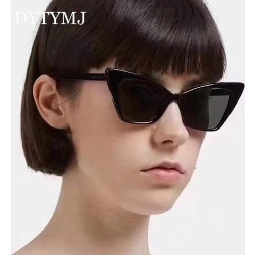 DYTYMJ Vintage Cat Eye Sunglasses Women Luxury Brand Designer Sun Glasses Women Retro Sunglasses Vintage Gafas De Sol Mujer