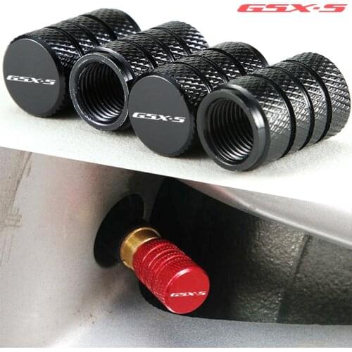 GSX-S CNC Tire Valve Wheel Air Stem Cover Caps For SUZUKI GSX-S750 GSX-S1000 GSX-S1000F GSX-S250 GSX-S150 GSXS 750 1000 250 150
