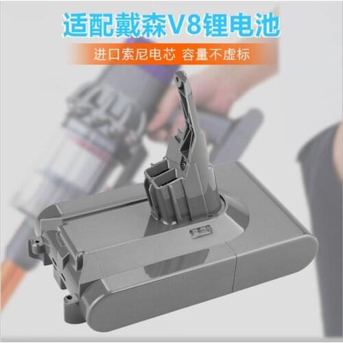 For Dyson Sweepers V8 series 21.6V 3000MAH-4000MAH Lithium ion cleaner battery for DYSON V8 Sweeper Power Bank/source