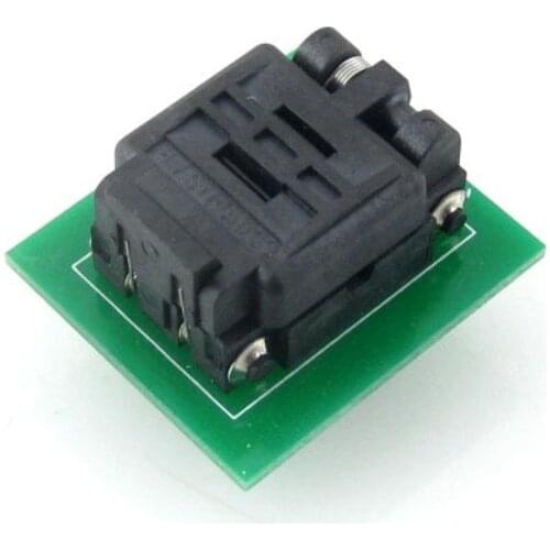 Waveshare QFN8 TO DIP8 (D) Plastronics QFN IC Programmer Adapter Test Socket 3*2 mm 0.5Pitch for QFN8 MLF8 MLP8 Package