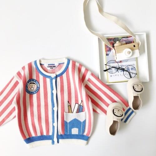 Tonytaobaby Autumn and Winter Dresses New Kids Knitted Sweaters Kids Sweater Girls Sweater