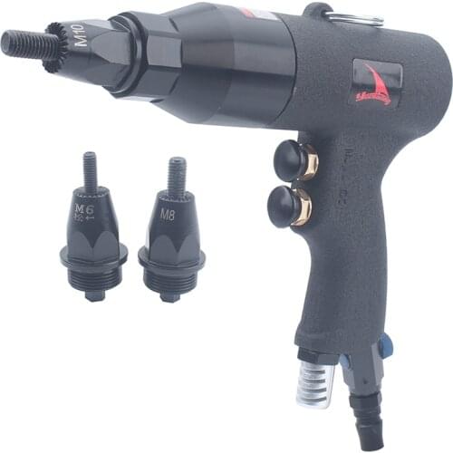 YOUSAILING M6 M8 M10 Pneumatic Riveters Pneumatic Pull Setter Air Rivets Nut Gun Tool Only for Aluminum and Iron Rivet Nuts