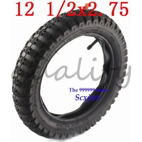 12 1/2 X 2.75 Tyre or Inner Tube for 49cc Motorcycle Mini Dirt Bike Tire MX350 MX400 Scooter 12.5 *2.75 Tire