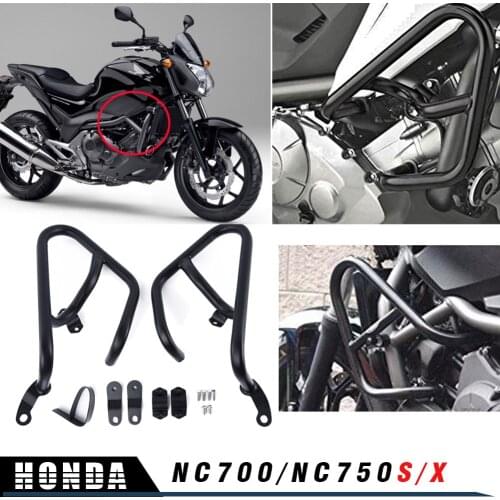 Motorcycle NC700 X Steel Engine Highway Crash Bar Bumper Protector for Honda NC750X NC750S NC700X NC700S DCT Falling protection