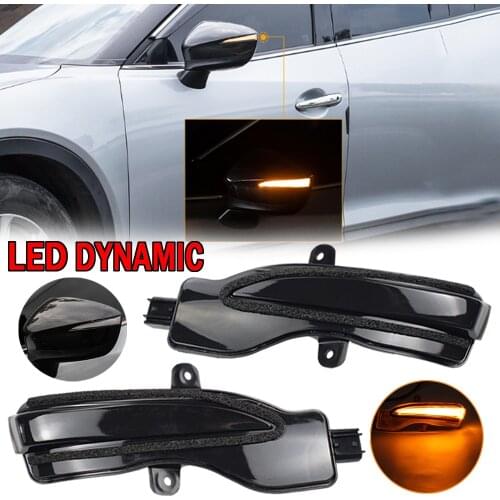 2pcs Dynamic Turn Signal Rearview Mirror Indicator Blinker Repeater Light For Mazda CX-3 CX3 2016-2018 CX-4 CX-5 CX5 2016 2016.5