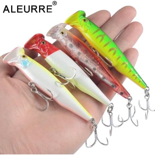 Sinking Popper Fishing Wobbler Lure 15g 20g Long Shot Crankbait For Winter Fishing Tackle Bass Pike Hard Artificial Bait