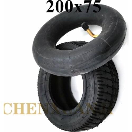 High Quality Electric Scooter Tire 200x75 Inner Tube Outer Tyre 8 Inch 200*75 Inflation Tyre