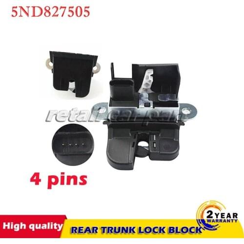 REAR TRUNK LOCK BLOCK TRUNK LID LOCK LATCH 5ND827505 5KD827505 6RD827505 FOR VW GOLF V GTI FOR PASSAT NEW POLO FOR TIGUAN