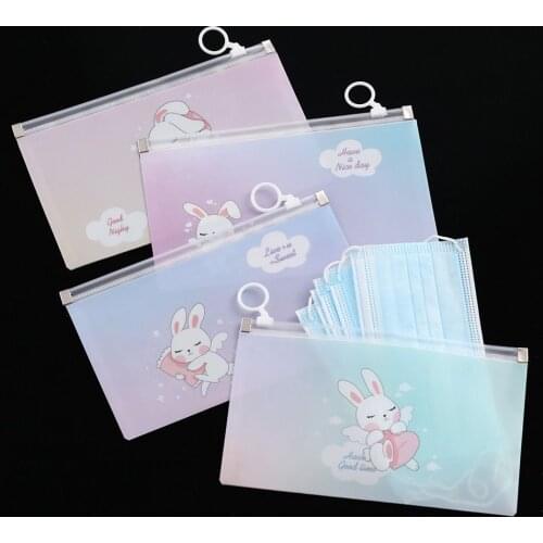 1/4pcs New Face Mask Cover Bag Portable Face Shield Holder Face Mask Storage Box Case Save Masks Bags Travel Organizer Container