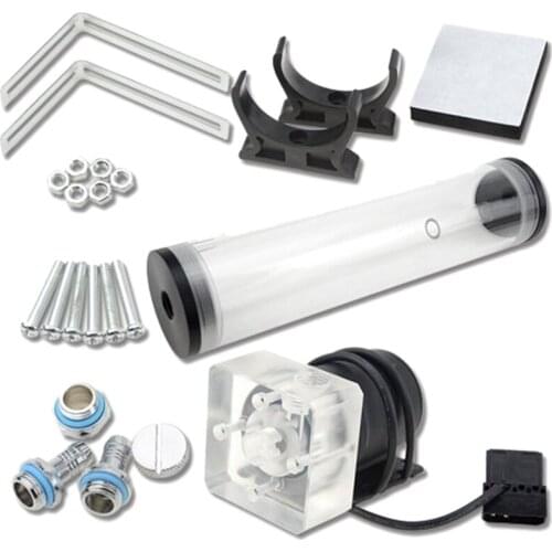 600L/H 19W Dc12V Cpu Cooling Heat Exchanger Water Pump Tank 255 Ml Co2 Cooler