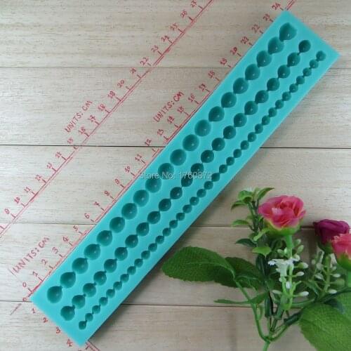 Free shipping pearl modelling fondant silicon mold chocolate cake decoration silicone mold silicone mold