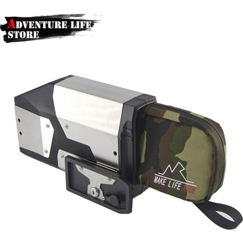 Motorcycle Left&Right Side Bracket Aluminum box Tool Box Waterproof For BMW F 850GS F 750GS F750GS F850GS f 850gs f 750 gs 850
