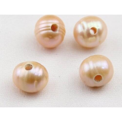 Unique Pearls jewellery Store,Charming Loose Pearl Jewelry 10mm Pink Color Freshwater Pearl,Large Pearl DIY Jewelry