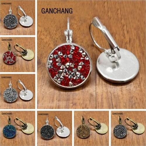 Fashion earrings jewelry silver-plated crystal rhinestone earrings glamour art earrings wedding party womens best jewelry