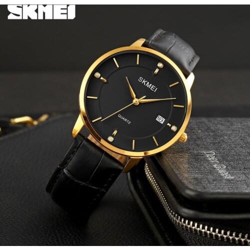 Official Quartz Watch Luxury Fashion Mens Wrist Watch Calendar Display Men Watches Business Dress Waterproof Clock Casual Hour