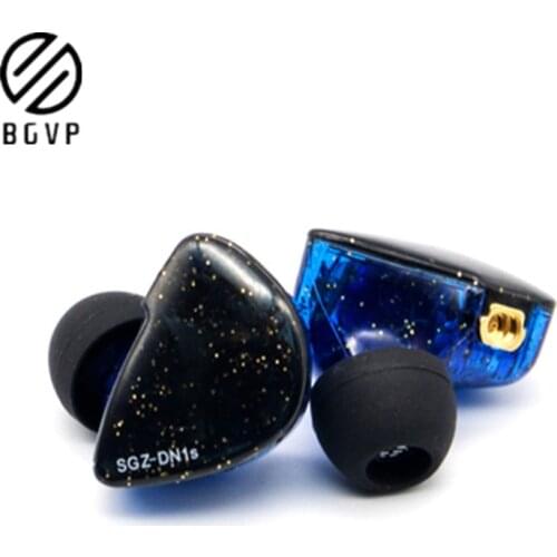 BGVP DN1S 1BA 1DD Hybrid In-ear Earphones Dynamic Balance Armature HIFI Music Earphones Detachable MMCX DMG DMS DM7 DM6 DH3
