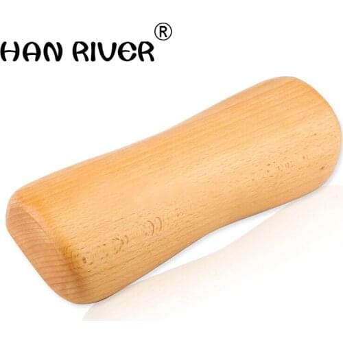 Neck massage pillow neck pillow Solid wood blocking the original wooden sleeper Adult health care pillow Body massager