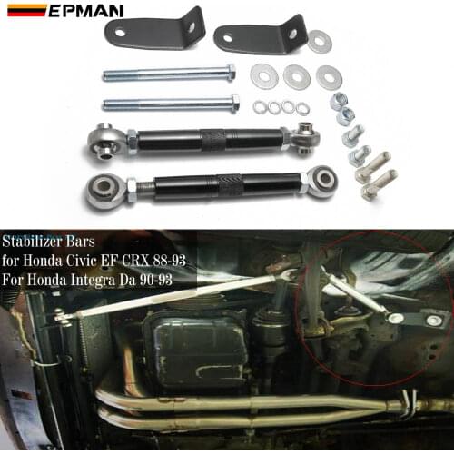 EPMAN Front Stabilizer Bars for Honda Civic 88-93 Work With Traction Bars EPFSB8893