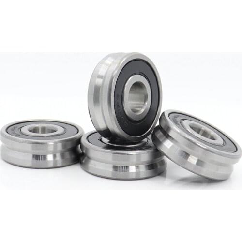 V123712 ( 4PCS ) V Groove Sealed Ball Bearing 12*37*12 mm Pulley Wheel Bearings V4/1 Guide Track Rlooer Bearing