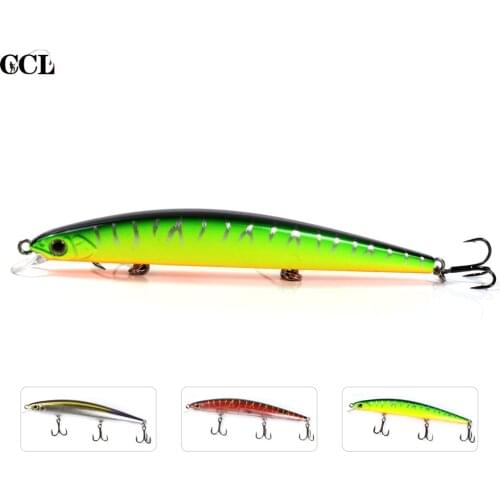 CCLTBA High Quality Suspending Minnow Bait 110mm 11g Long Cast Tungsten Weight Wobblers Jerkbait Minnow Fishing Lures