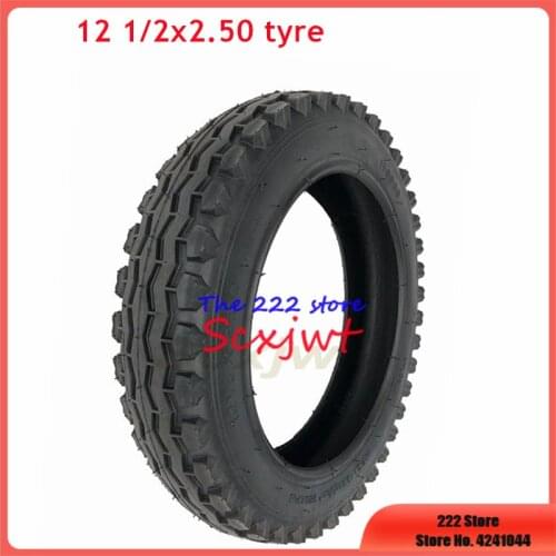 High Quality 12.5 Inch 12 1/2 X 2.50 Tire & Inner Tyre Fits Many Gas Electric Scooters and E-Bike 12.5*2.50 Tyre