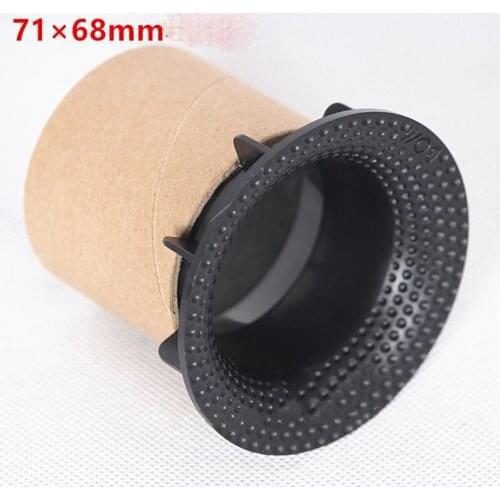 2pcs/lot Hole 71*68mm ABS material paper tube speaker guide tube HiFi audio accessories exhaust hole empty box body tube