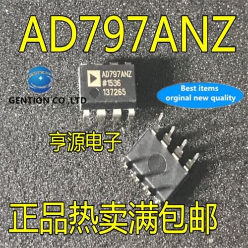 2Pcs AD797 AD797AN AD797ANZ amplifier in stock 100% new and original