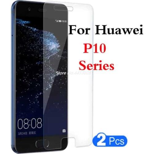 2pcs Tempered Glass For Huawei P10 Lite Plus Case on Protective Tremp Phone for HuaweiP10 P10Lite P10Plus Light Screen Protecter