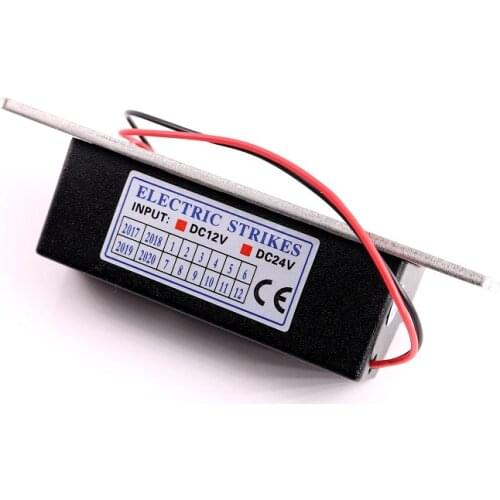 Electric door lock fail safe adjustable 12V ANSI