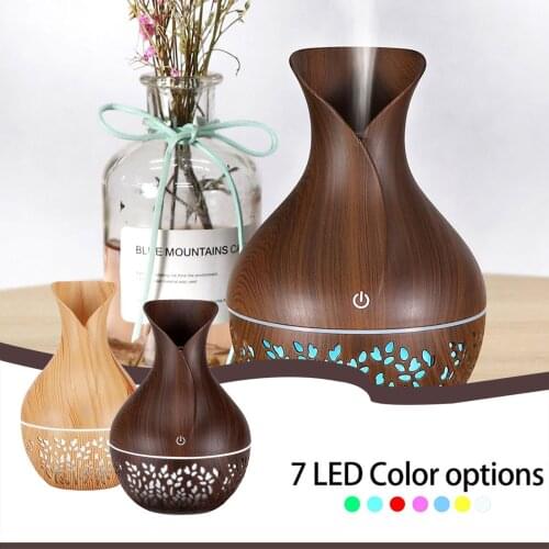 Electric Humidifier Usb Led Ultrasonic Aroma Aromatherapy Humidifier Essential Oil Diffuser Aroma Therapy Purifier For Home