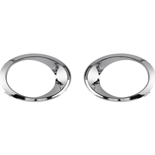 Chrome Fog Light Cover Bezel Trim Ring for Ford Fusion Mondeo 2013-2016