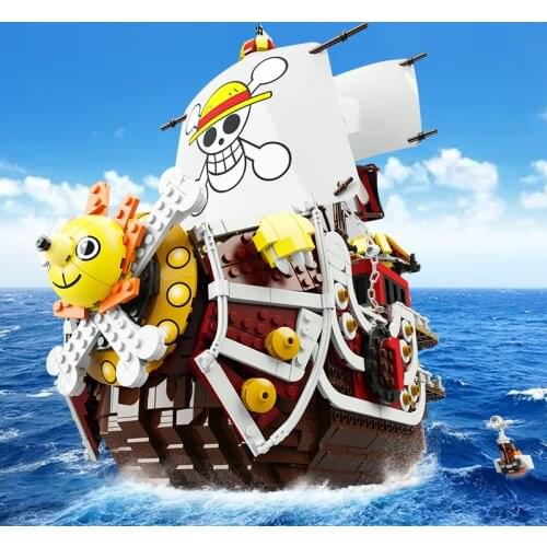 2080Pcs IDEAS Thousand Sunny Pirate Ship Building Blocks Boat Bricks Set Ships Model Toys For Children Kids Gifts