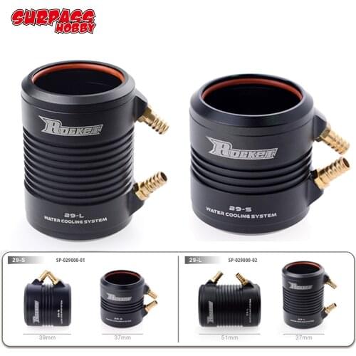 Rocket 29-L 29-S Water Cooling Jacket for 2948 2958 2968 RC Boat Brushless Motor