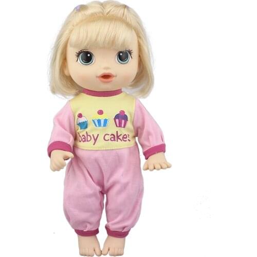 2021 NEW Popular Doll suit clothes for 12 Inch 30CM baby alive doll Toys Crawling Doll accessories