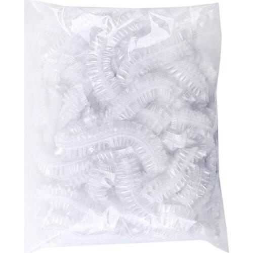 Disposable Food Cover Plastic Wrap Elastic Food Lids For Fruit Bowls Cups Caps Storage Kitchen Fresh Keeping Saver Bag