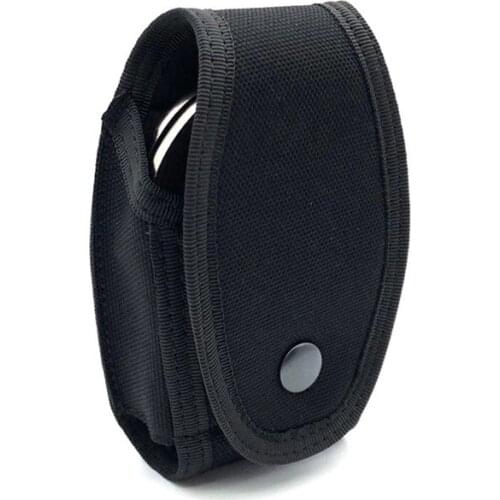 Outdoor Tactical Police Handcuff Case Handcuffs Waist Pockets Small Hunting Bag Key Chain Holder Military Hand Cuff Molle Pouch