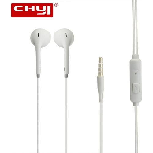 Wired Stereo Sound Earphone Universal 3.5mm Sports Headset Portable In-ear Earbuds With Mic Call Music Gifts For Samsung Huawei