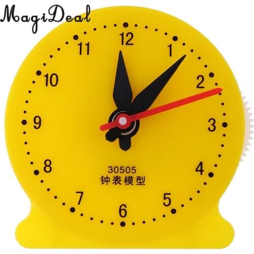 Students Math Children Teaching Clock Model Learning To Tell Time Educational Math Mathematics Toy Clock School Supplies