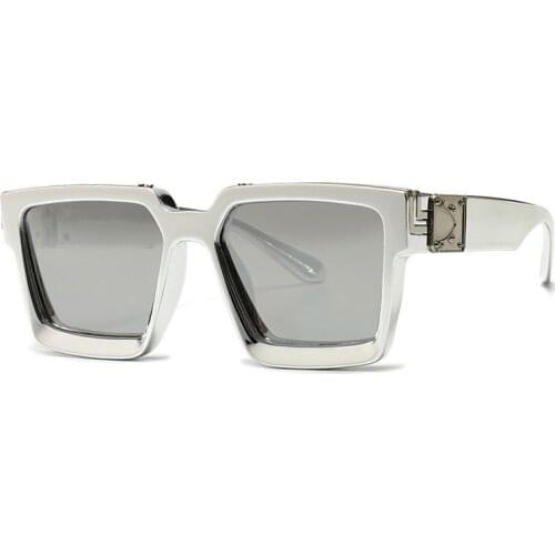 Veshion Brand Design Square Luxury Sunglasses Men Women Fashion Shades UV400 Vintage Glasses