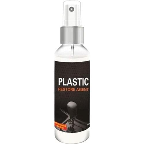 30ml/50ml/100ml Plastic Restore Agent Wax Retreading Agent Renewed Plastic Restore Car Paint Car Refurbishing Agent
