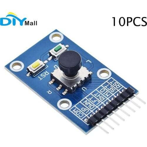 10pcs Five Direction Navigation Button Module 5D Rocker Joystick Independent Keyboard for Arduino MCU AVR Game