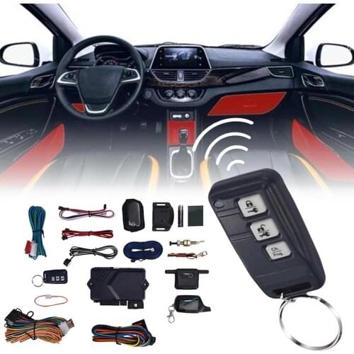 2021 English Russian Version B9 Two-way Start Car Alarm Burglar Alarm System Alarm Remote Control With Silicone Cover Gift