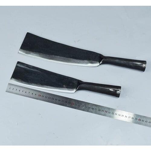 Firewood chopping tree manganese steel hand forging old spring steel agricultural chopping wood chopping bamboo knife outdoor fi