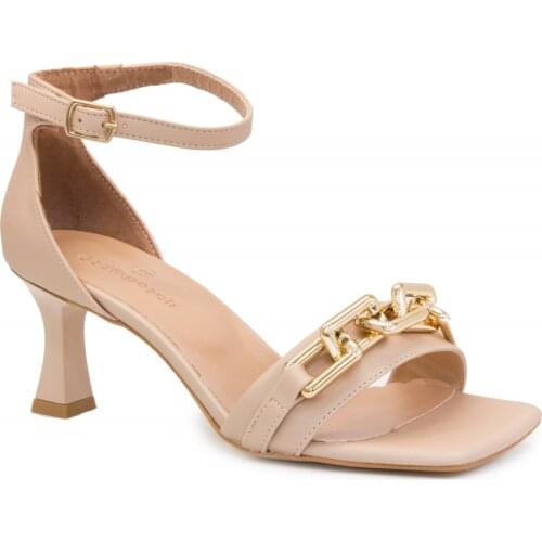 Gedikpasalı Ang 2541 Ten 2021 Summer Season Women Shoes Classic Evening Dresses Heels Office Metal Elevator Elegant Pumps