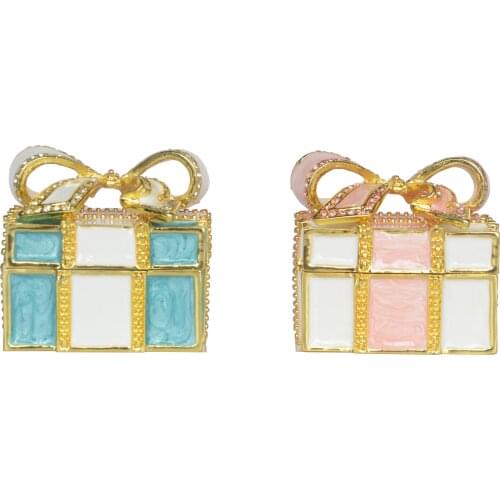 Square Present Box Wedding Favors Gifts Trinket Container Mother/Birthday Giftware