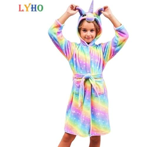 LYHO Bathrobes For Girls
