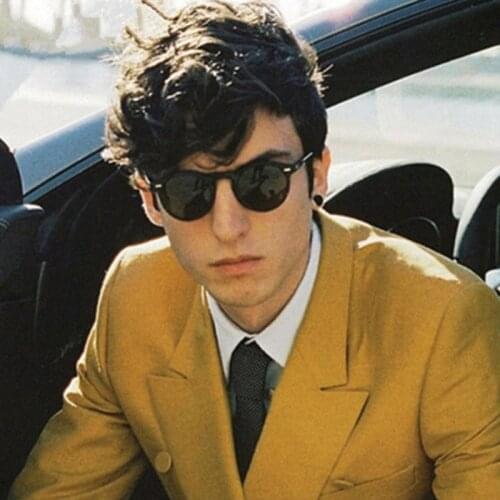 Fashion sunglasses men Personalized Avatar Decorative Men Sunglasses Small Frame men Sun glasses UV400