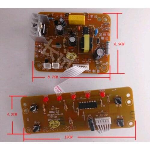 New Universal convection oven circuit board, electric ceramic stove, electric furnace, convection oven motherboard motherboard