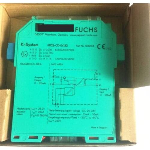 New Original Shunt Diode Protected Safety Barrier KFD2-CD-EX1.32 High-Quality